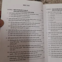 Sách chuyên khảo- Xây dựng và Bảo vệ HIẾN PHÁP Kinh nghiêm thế giới và Việt Nam.  762050