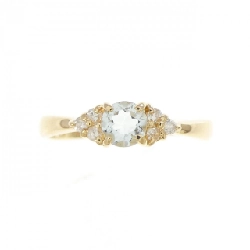 Nhẫn Aquamarine K18YG - Hàng hiệu Chính hãng 854857