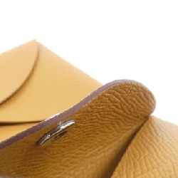 【Sản phẩm chưa sử dụng】Ví tiền Hermes Calvi Duo 083035CK 622546