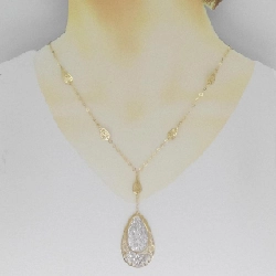 K18YG/K18WG Necklace - Hàng hiệu Authentic 866638