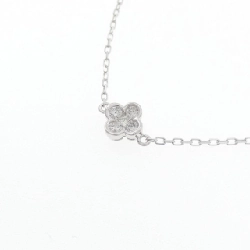 K18WG Hoa Kim Cương Dây Chuyền 0.50CT - Hàng hiệu Chính hãng 848540