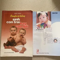 Combo 2 sách: Sinh con theo ý muốn & Chuyện vợ chồng sinh con trai hay con gái 