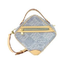 Túi đeo chéo Louis Vuitton Damier Denim 3D Chess Messenger N40706 - Hàng hiệu Authentic