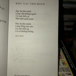 Thơ trong nhật ký - Trịnh Bửu Hoài 1025195