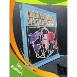 (TẶNG BOOKMARK) International Management Hodgetts - Luthans mới 60% ố vàng rách gáy có viết và highlight RBK0805 ngoại văn