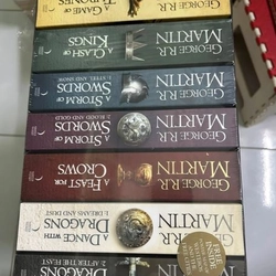 Full bộ sách Trò Chơi Vương Quyền A GAME OF THRONES - 7 Volumes (Paperback)
