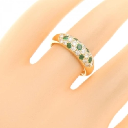 Nhẫn ngọc lục bảo 750YG 0.25CT 669548