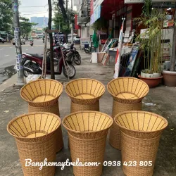 Giỏ trưng trái cây hoa quả siêu thị mây nhựa 927212