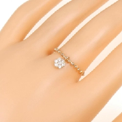 Nhẫn kim cương hoa K18PG/K10PG 0.15CT 667921