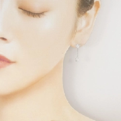 K18WG/K14WG 2WAY Bông tai kim cương 0.854CT - Hàng hiệu Chính hãng 874673