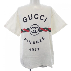 Áo thun cotton 'GUCCI FIRENZE 1921' của GUCCI 616036 XJD7T - Hàng hiệu chính hãng