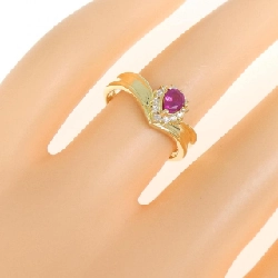 Nhẫn Ruby K18YG 0.37CT 672380