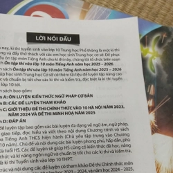 Ôn tập thi vào lớp 10 môn tiếng Anh theo chương trình giáo dục phổ thông 2018 521666