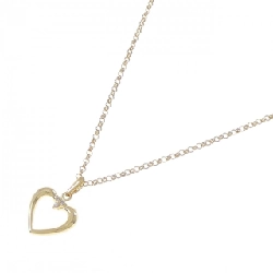 K18YG/750YG Dây chuyền trái tim kim cương - Hàng hiệu Authentic 857028