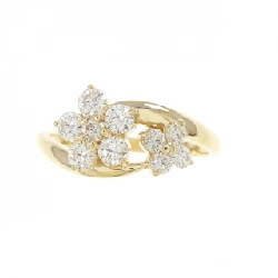 Nhẫn kim cương hoa K18YG 0.50CT - Hàng hiệu Authentic 855505