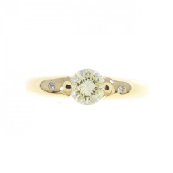 Nhẫn kim cương K18YG 0.536CT - Hàng hiệu Chính hãng 854904