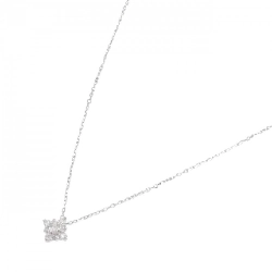 K18WG Dây chuyền kim cương - Hàng hiệu Authentic 862401