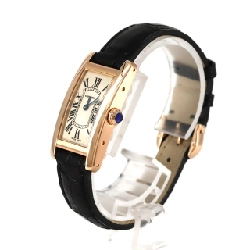Cartier Tank Americaine SM PG W2607456 PG･RG Quartz - Hàng hiệu Authentic 875145