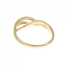 Nhẫn kim cương K18YG 0.12CT - Hàng hiệu Authentic 854291