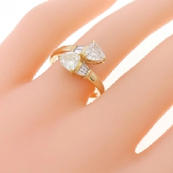 Nhẫn kim cương K18YG 1.146CT - Hàng hiệu Chính hãng 847420