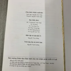 Đại cương giáo dục đặc biệt cho trẻ chậm phát triển trí tuệ. 3a1 689739