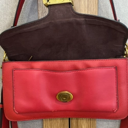 Túi Coach dòng Tabby đỏ (đeo vai, đeo chéo) 525517