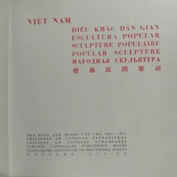 Việt Nam Điêu Khắc Dân Gian thế kỷ 15-18, do Trần Văn Cẩn tuyển chọn (Hiếm, rare books  600820
