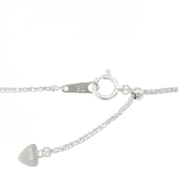 K18WG Dây chuyền đá màu - Hàng hiệu Authentic 859786