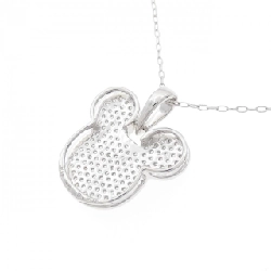 K18WG Pave Diamond Necklace 0.30CT - Hàng hiệu Authentic 862068