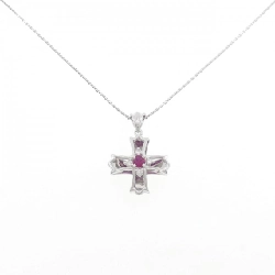 K18WG Nhẫn Ruby 0.18CT - Hàng hiệu Chính hãng