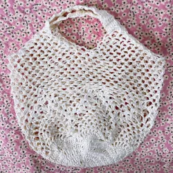 TÚI CÓI/TÚI MÂY HOA VĂN ĐẸP MÓC TAY- HANDMADE CROCHET BAG 766918
