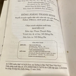 TUYỂN TRUYỆN NGẮN ĐẶC SẮC CỦA CÁC TÁC GIẢ ĐOẠT GIẢI NOBEL-ĐÔNG JO ĂNG THANH MINH (XB 2008) 525877