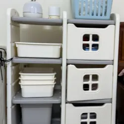 Kệ nhựa đừng đồ cho bé