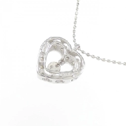 Dây chuyền kim cương hình trái tim K18WG 0.15CT - Hàng hiệu Chính hãng 861217