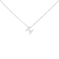 Mặt dây chuyền chữ cái Ponte Vecchio 0.05CT - Hàng hiệu Authentic