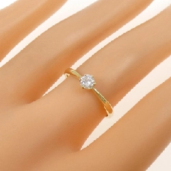 Nhẫn kim cương K18YG 0.22CT - Hàng hiệu chính hãng 848057