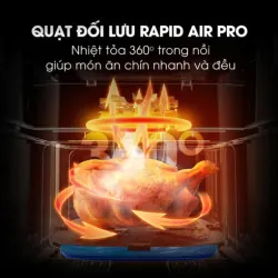 Nồi chiên không dầu KALITE Air Pro, dung tích 12L 786551