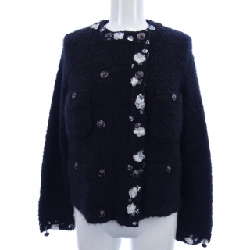 Jacket không cổ CHANEL P73488K10557 22B