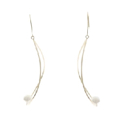 K18YG Bông tai ngọc trai Akoya 6.1mm - Hàng hiệu Chính hãng