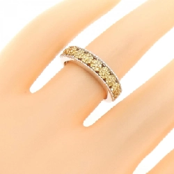 Nhẫn kim cương hoa K18WG/K18YG 0.27CT 669490