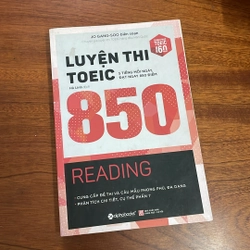 II TOEIC: Luyện Thi Toeic _ 850 Reading - JO GANG SOO - 2017