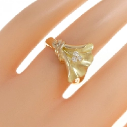 Nhẫn kim cương K18YG 668625