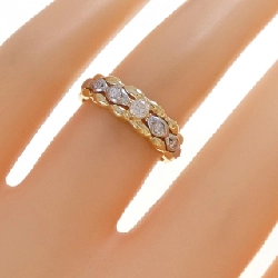Nhẫn kim cương K18YG/PT900 0.15CT - Hàng hiệu Authentic 849200