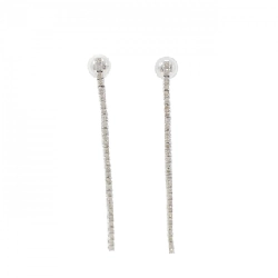 K14WG Bông tai kim cương - Hàng hiệu Chính hãng