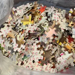 Ghép hình Jigsaw Puzzle 1000 mảnh ghép - Hình phố hoa Paris 731231