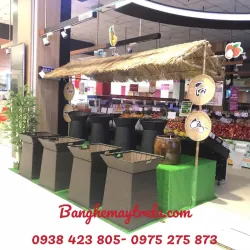 Khay vuông trưng trái cây mây nhựa 746339