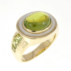 Nhẫn Peridot Ponte Vecchio - Hàng hiệu Authentic
