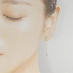 K18YG Bông tai kim cương 0.15CT - Hàng hiệu Chính hãng 867901