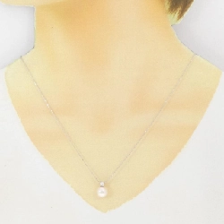 K18WG Dây chuyền ngọc trai Akoya 8.6mm - Hàng hiệu Chính hãng 855906