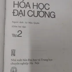 HÓA HỌC ĐẠI CƯƠNG  596178